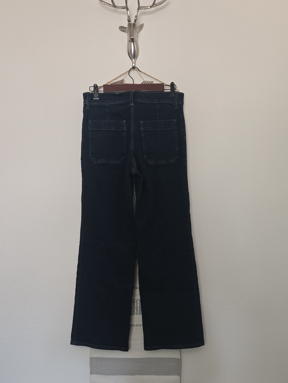 NEW J Crew Slim Wide Leg Jeans 28 Sailor Premium Denim Summer Style - Picture 7 of 12